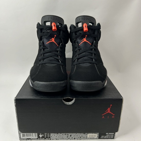 Nike Shoes Air Jordan 6 Retro OG “Black Infrared/Bred” 2019 - Picture 2 of 8